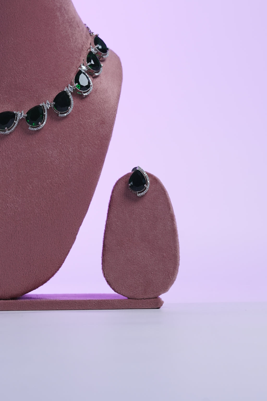 necklace with ear rings for women