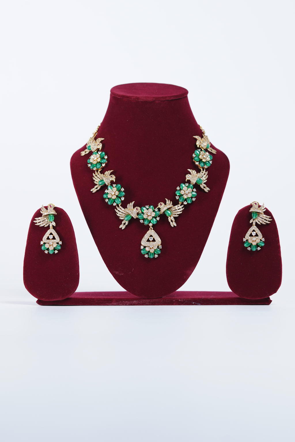 necklace with ear rings for women
