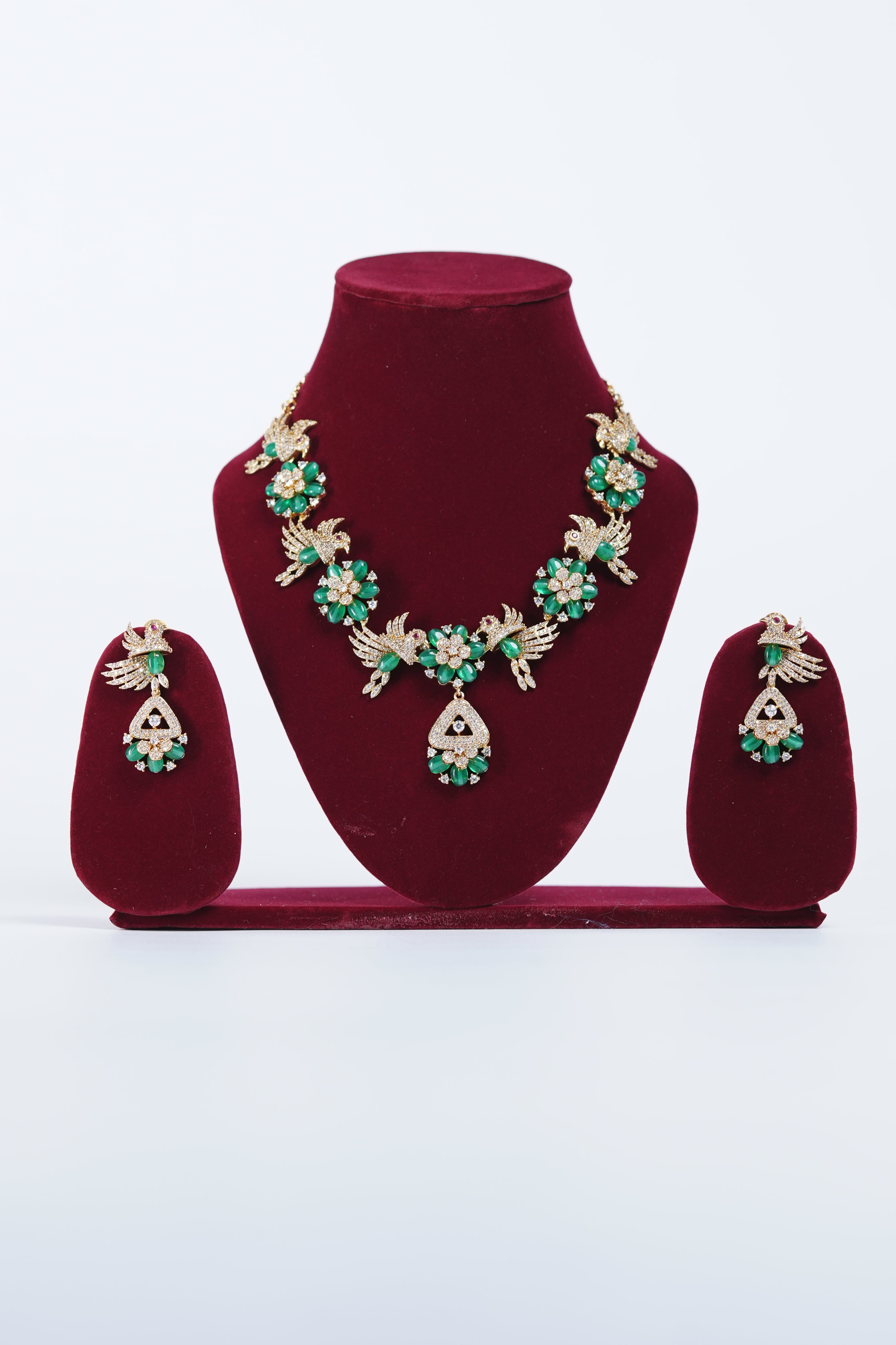 necklace with ear rings for women
