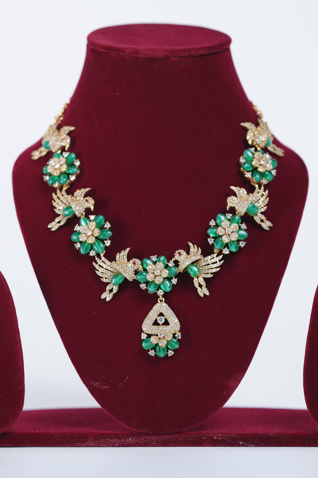 necklace with ear rings for women