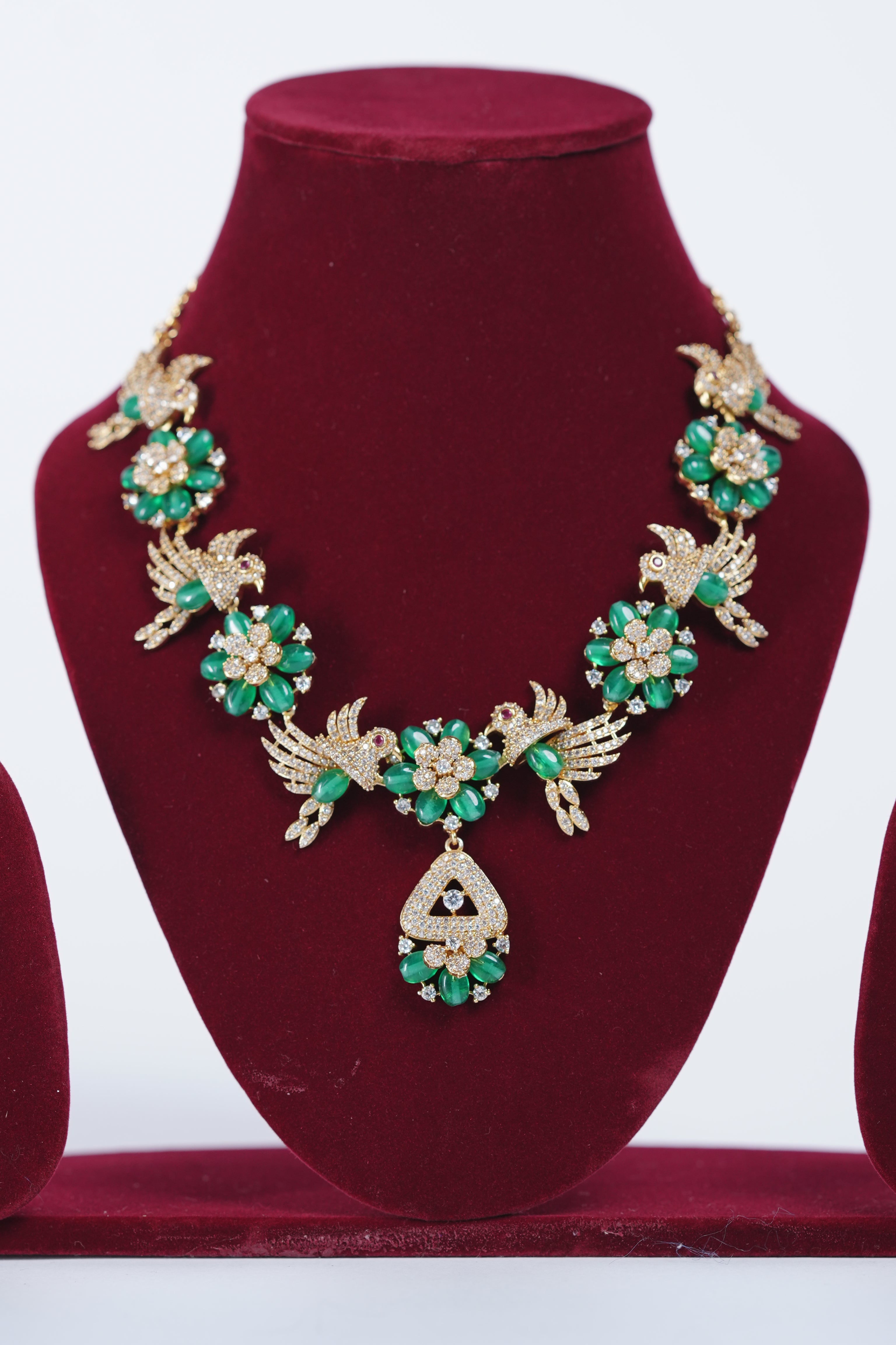 necklace with ear rings for women