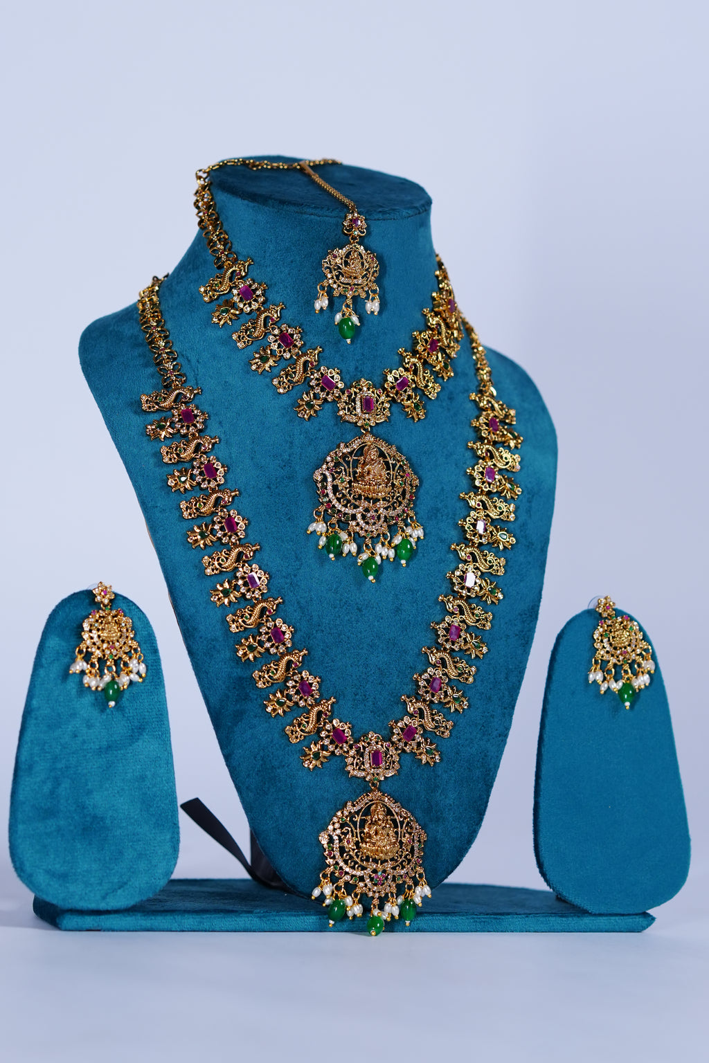 necklace set with ear rings for women