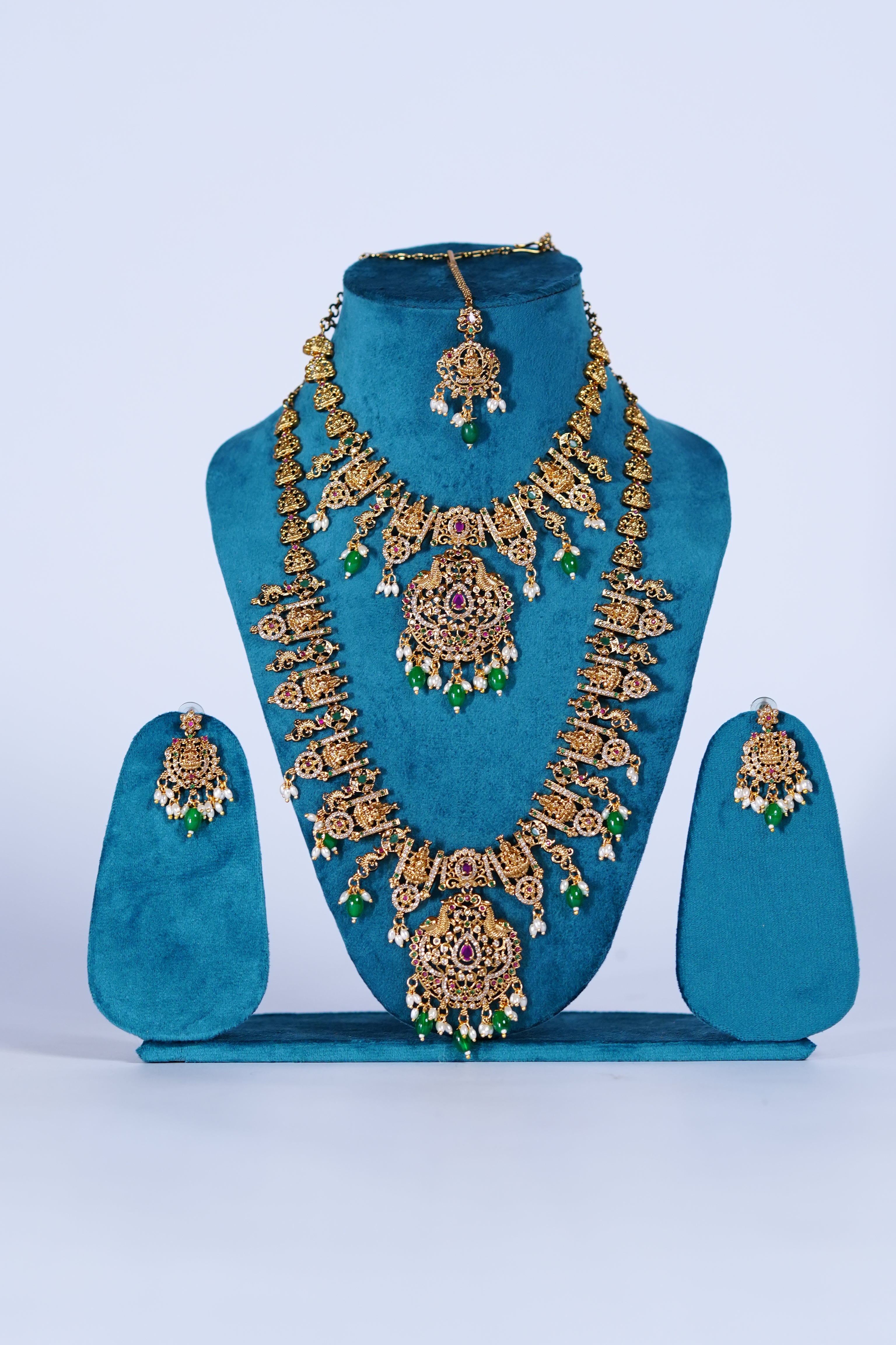 necklace with ear rings for women