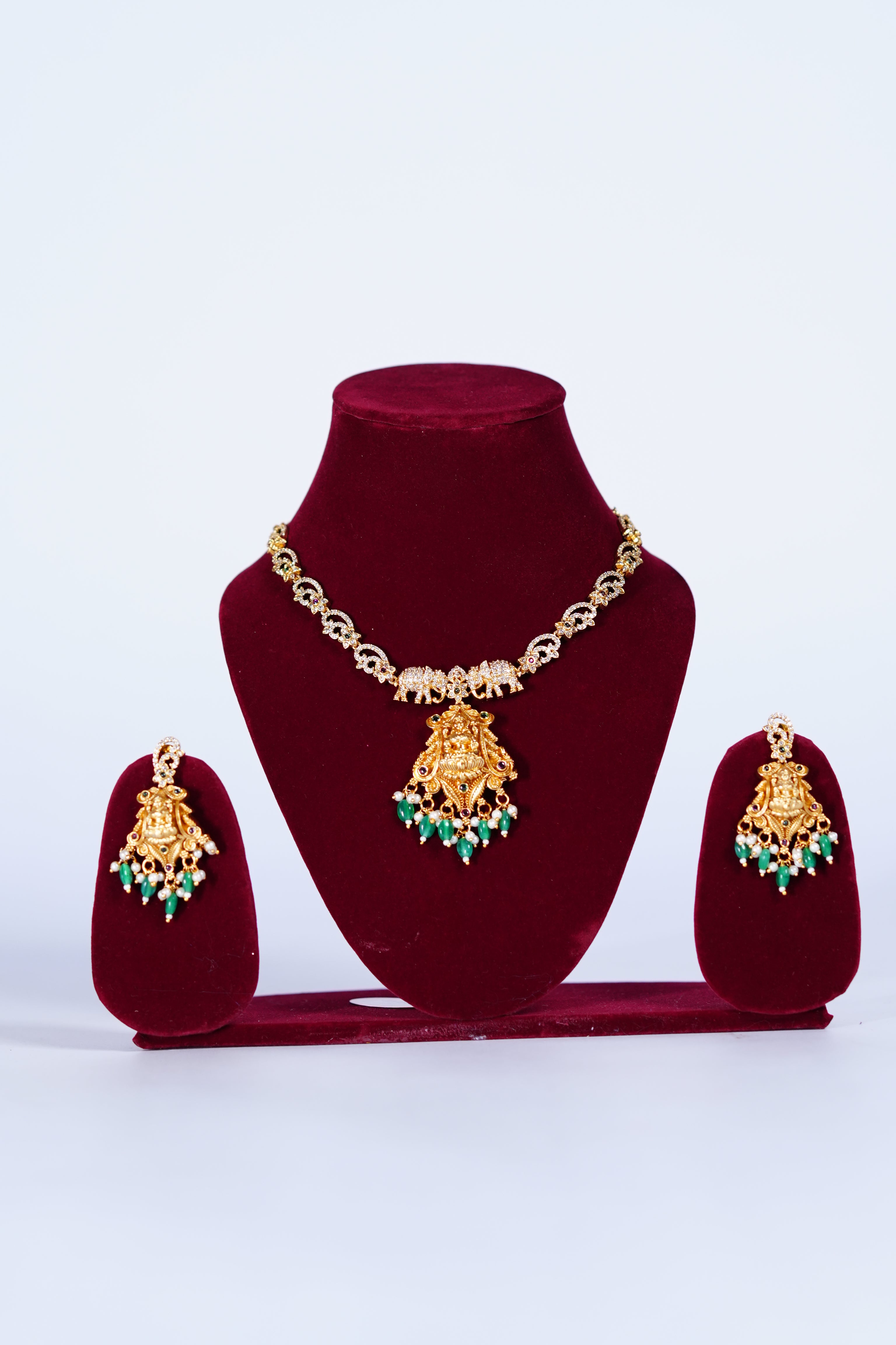 necklace with ear rings for women