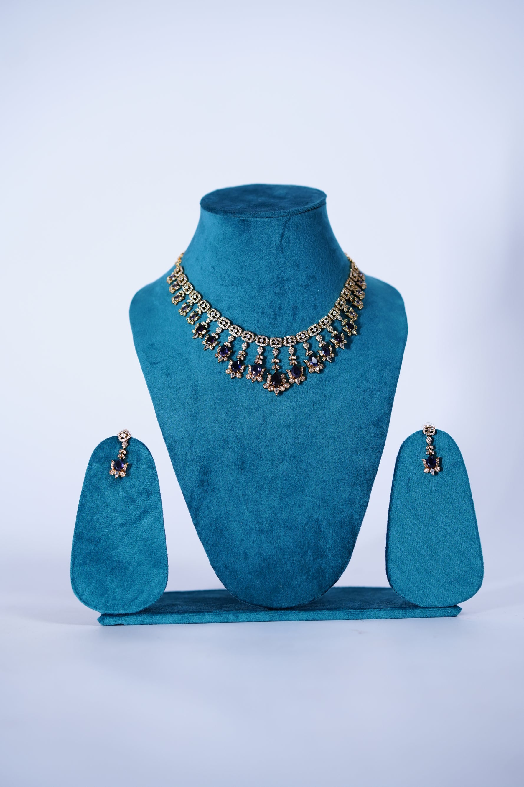 necklace with ear rings for women