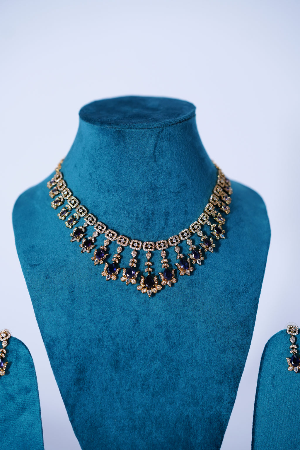 necklace with ear rings for women
