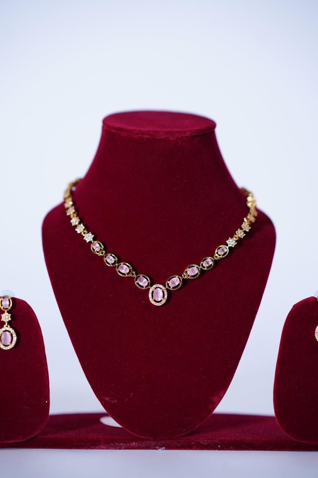 chain with ear rings for women
